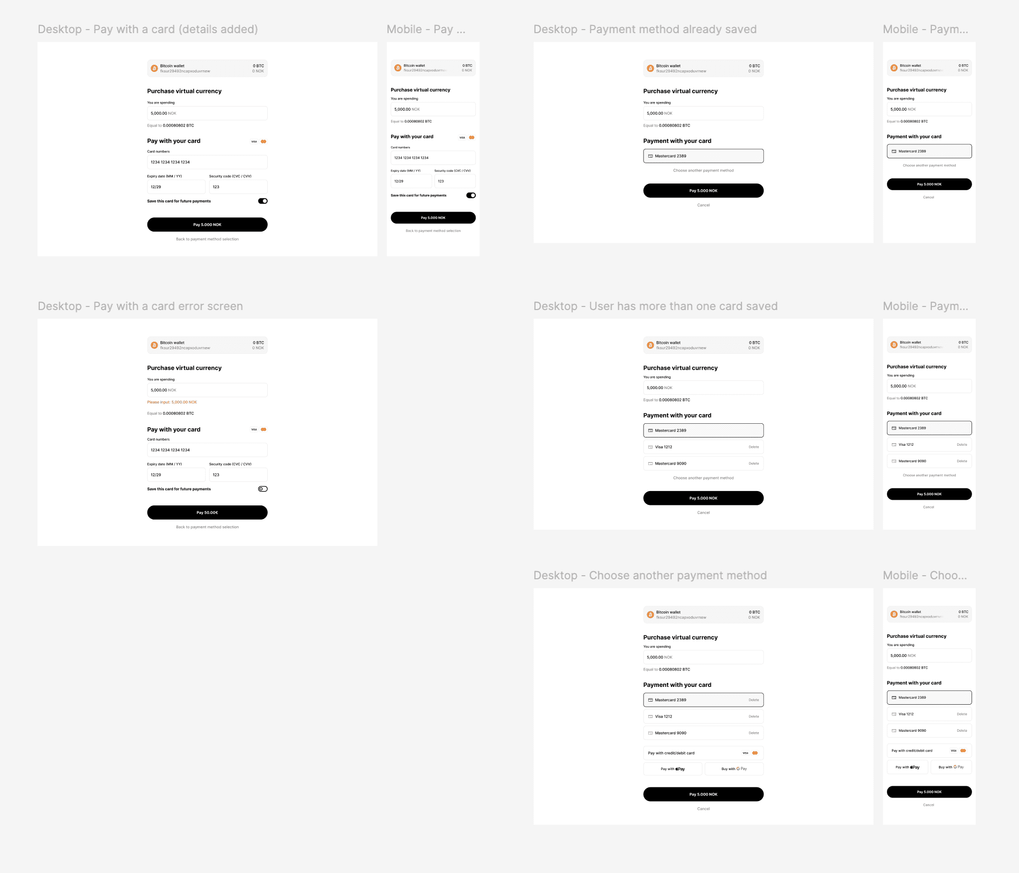 Payment flow